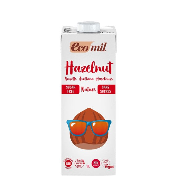 Haselnussgetränk ohne Zucker BIO 1000 ml ECOMIL - Biogo.de