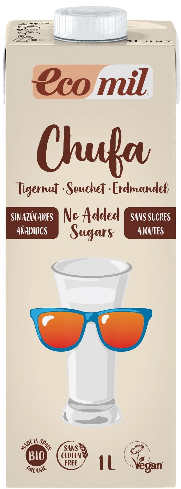 Erdmandelgetränk BIO 1000 ml ECOMIL - Biogo.de Image principale du produit