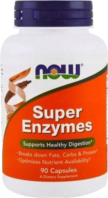 Superenzyme 90 Kapseln NOW FOODS - Biogo.de