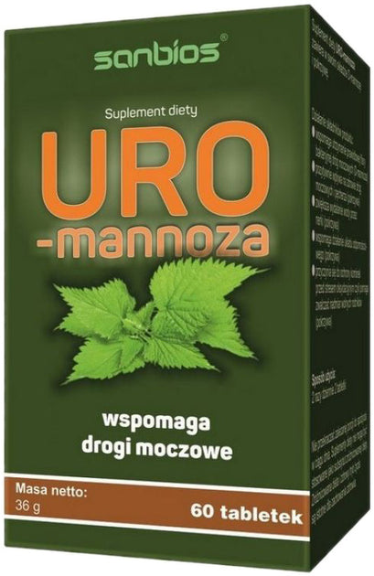 Uro - Mannose 60 Tabletten. SANBIOS - Biogo.de