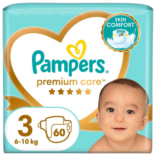 Premium Care Windeln Größe 3 Pampers 60 Stk - Biogo.de