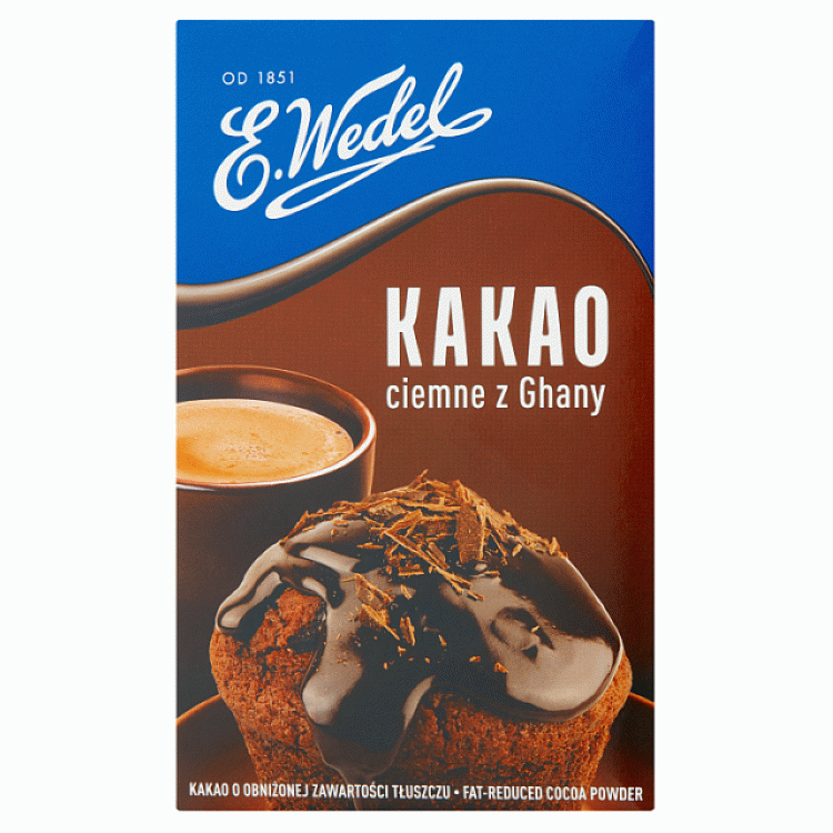 Dunkler Kakao aus Ghana E. Wedel 180g - Biogo.de Pääkuva