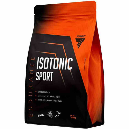 Trec Endurance Isotonisches Sportgetränk Zitronengeschmack in 1kg Beutel, ideal für Sport und Ausdauertraining