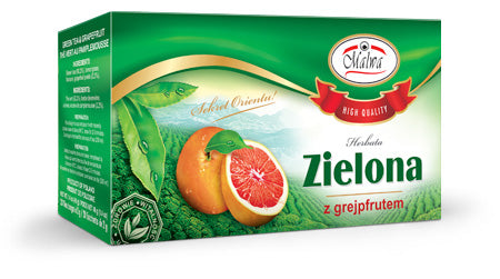 Grüner Tee + Grapefruit fix 20 x 2g MALWAV - Biogo.de