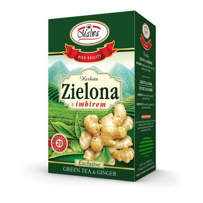 Grüner Tee + Ingwer Fix 20 x 15g SPITZE - Biogo.de