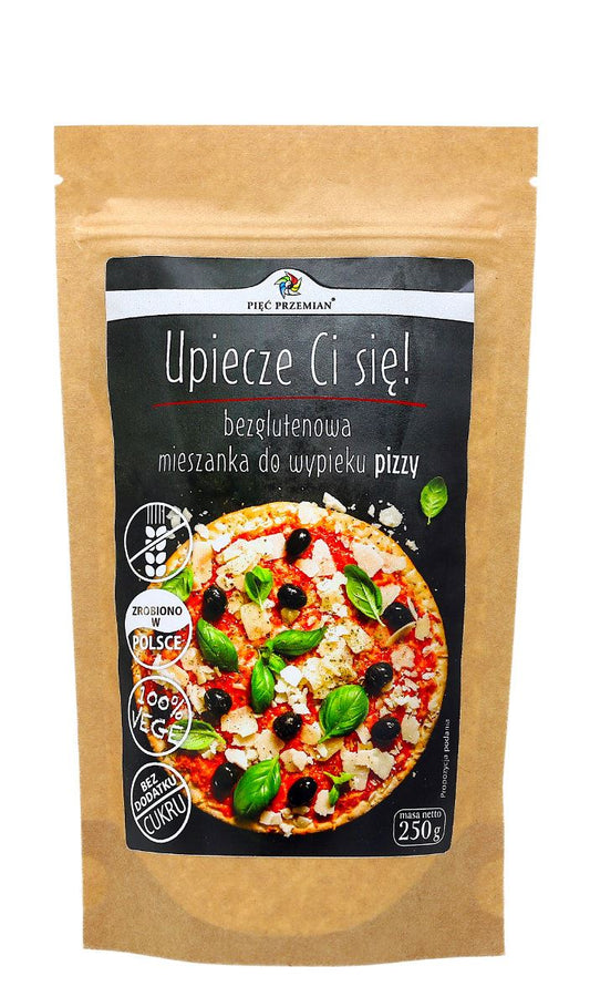 Glutenfreie Pizzabackmischung 250g FÜNF ÄNDERUNGEN - Biogo.de