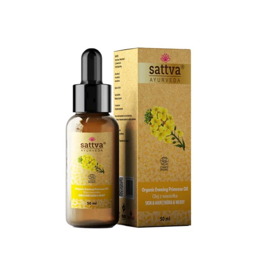 ECO SPRING ÖL 50 ml von SATTVA, ayurvedisches Pflegeöl mit natürlicher Inhaltsstoffzusammensetzung.