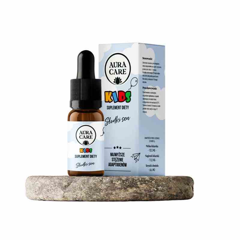 Biogo.de Aura Care KIDS Süßer Schlaf Adaptogene 10 ml Flasche mit kindgerechtem Schlafsupplement