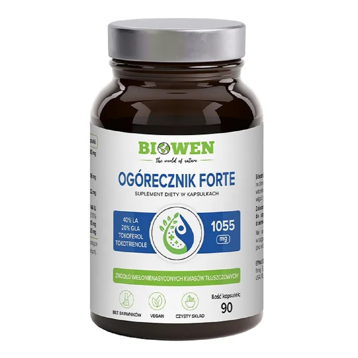 HUNGARY FORTE 1040 mg Nahrungsergänzungsmittel in 90 Kapseln, BIOWEN, mit biologischen Inhaltsstoffen