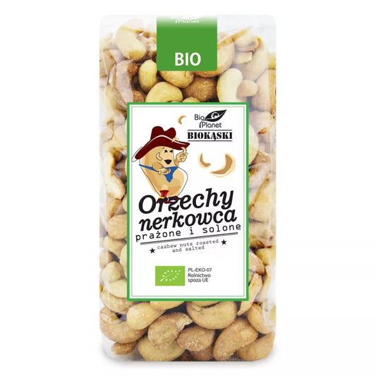 Geröstete und gesalzene Cashewnüsse BIO 350 g - BIO PLANET - Biogo.de