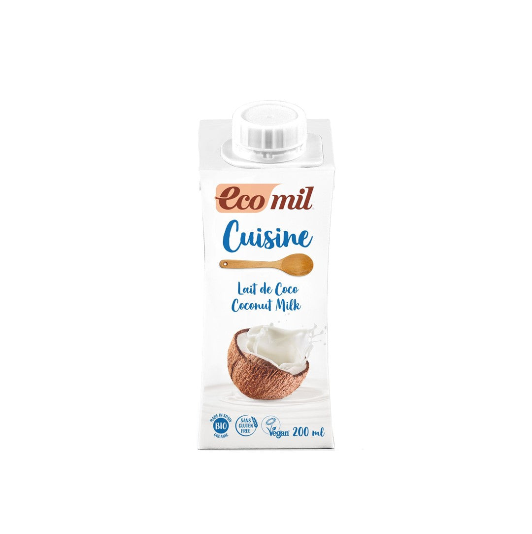 Crema de carne de coco BIO 200 ml ECOMIL