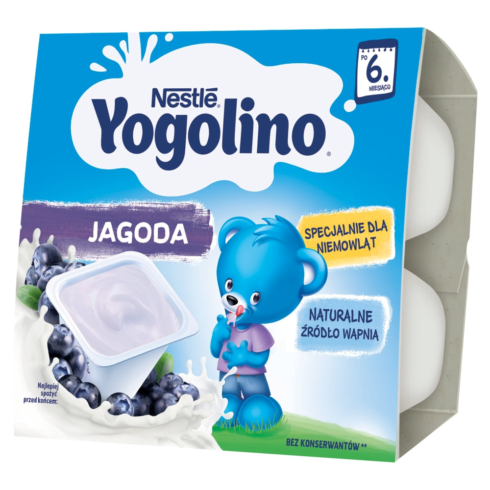 Yogolino Blaubeerjoghurt nach 6 Monaten Nestle 400g - Biogo.de Hauptbild