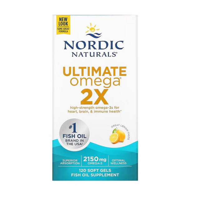 Ultimate Omega 120 Tobolek NORDIC NATURALS