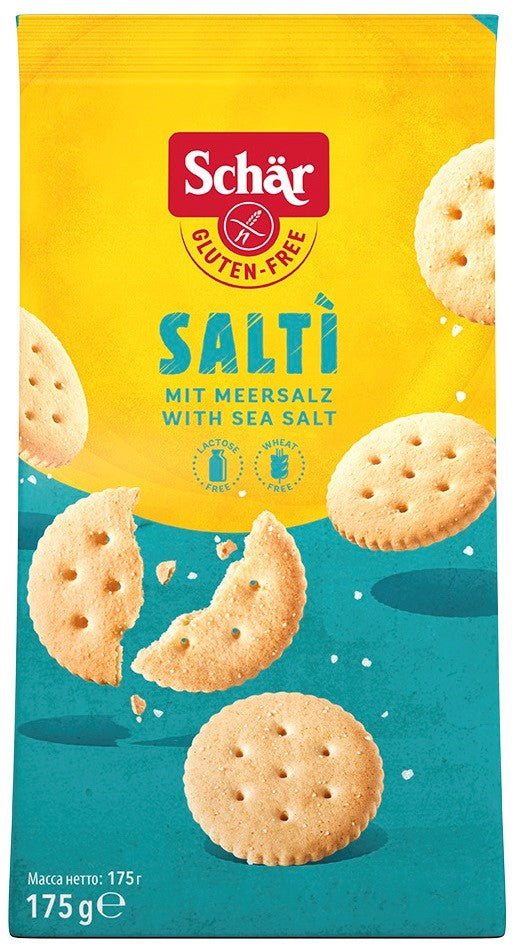 Salti Salzcracker 175g glutenfrei SCHÄR - Biogo.de Hover Image
