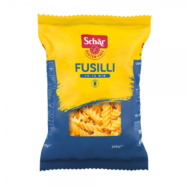 Pasta fusilli sin gluten 250 g SCHÄR