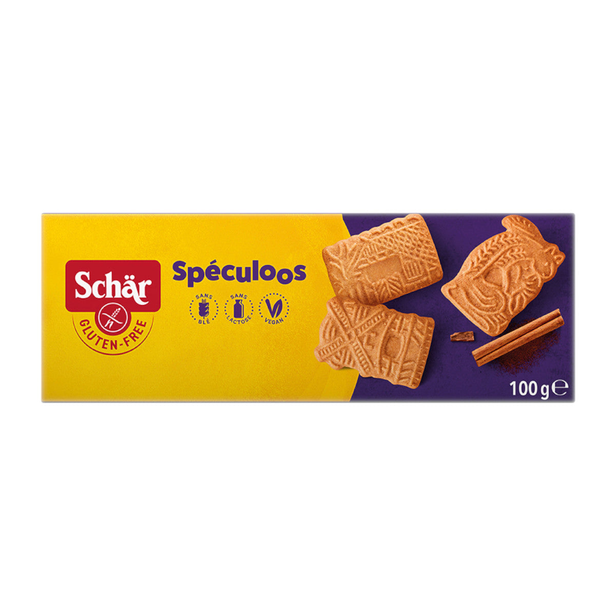 Biscuits aux épices sans gluten spéculoos 100 g SCHÄR