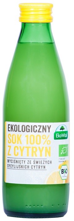 Zitronensaft 100% BIO 250 ml EKOWITAL