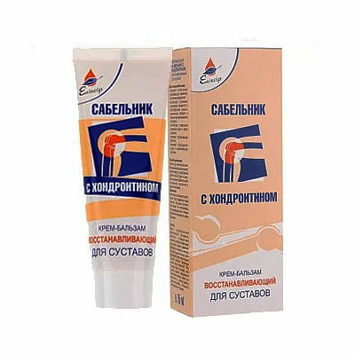 ELIXIR Creme-Balsam Sevastatin mit Chondroitin, 75ml, sichtbarer Balsam-Container mit Creme, für Hautpflege aus der Ukraine