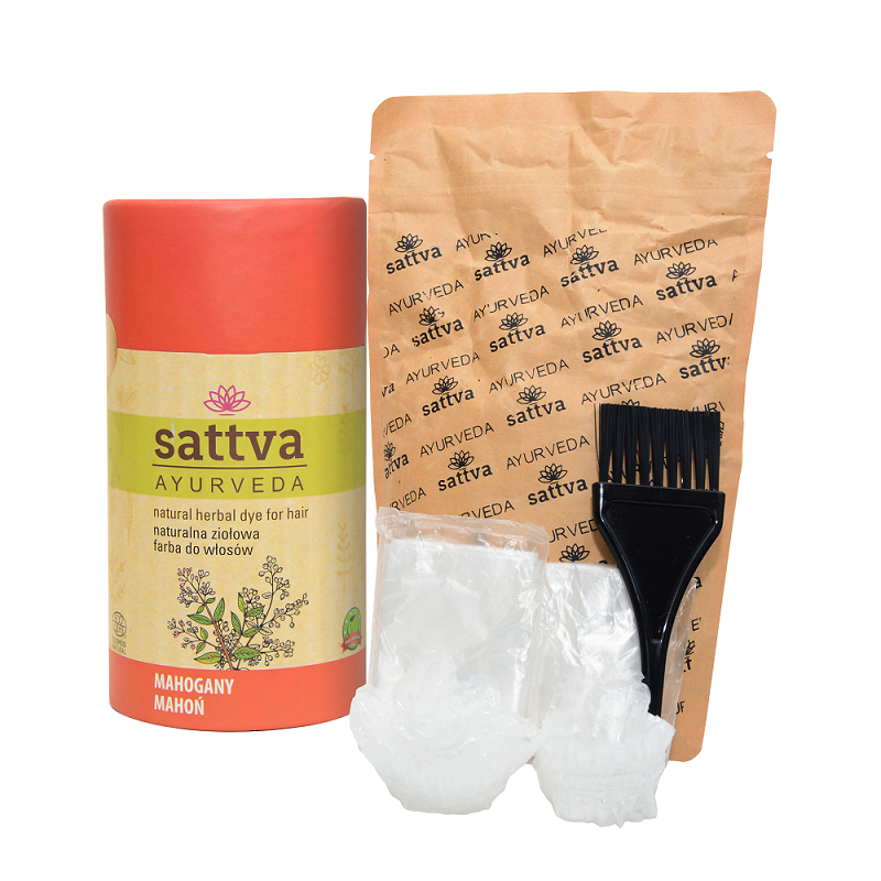 HENNA MAHOAN ECO 150 g - SATTVA Imagine secundară a produsului