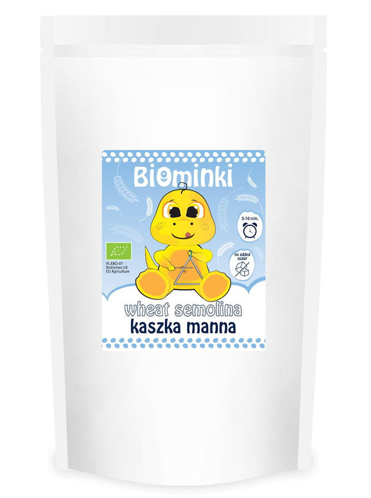 BIO-Grießbrei 500 g – BIOMINKI MHD: 10-2026
