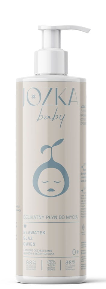 Dary Natury Kinder Körper- und Haarwäsche ECO 300 ml, milde Reinigung für Kinder, Flasche mit grünem Etikett