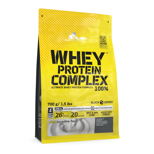 Olimp Molkenprotein-Komplex 100% in Schokoladengeschmack, 700g Dose, Proteinpulver mit Schokoladenaroma und praktischem Schraubverschluss