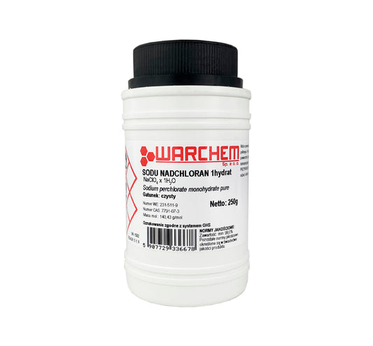 Reines Natriumnitrat Monohydrat in 250g Verpackung, chemisches Reagenz für Labor und chemische Anwendungen.