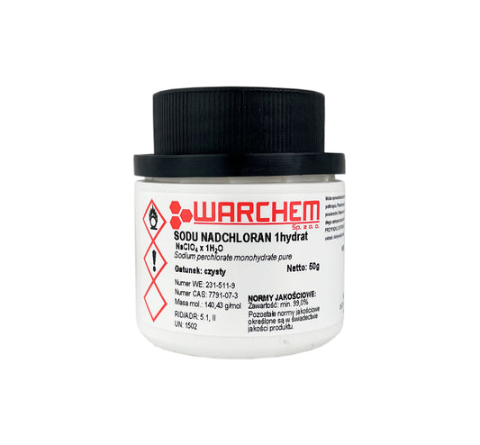 Reines Natrium-Nadchlorat 1Hydrat in 50g Verpackung, chemisches Reagenz von WARCHEM für Laboranwendungen