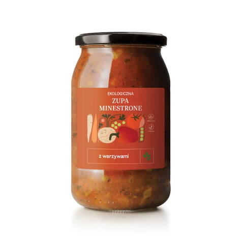 Sopa de verduras BIO minestrone 900 ml - JABÓN