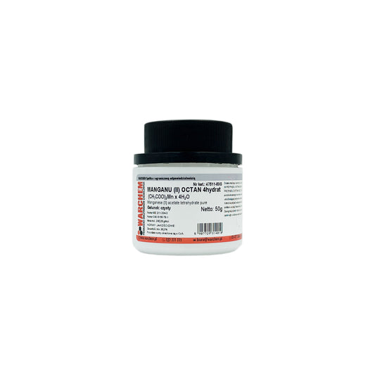 MANGAN(II)acetat 4-Hydrat, reines Pulver in 50g Packung, Biogo.de, für chemische und industrielle Anwendungen