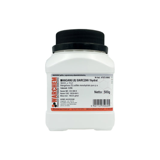 MANGAN(II)-sulfat 1-Hydrat in 500g Packung, chemische Verbindung, Biogo.de Produkt, chemische Substanz für Landwirtschaft