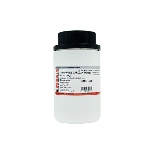 Reines Mangan(II)-sulfat 4-Hydrat in 100g Verpackung, chemischer Stoff für biologische Anwendungen, von Biogo.de