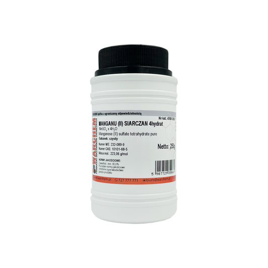 Reines MANGAN (II) SULPHAT 4-Hydrat, 250g, Biogo.de, chemisches Salz für landwirtschaftliche und industrielle Anwendungen