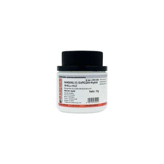 Reines MANGAN(II)-Sulfat 4-Hydrat, 25 g, chemisches Pulver, für Landwirtschaft und Industrie, von Biogo.de