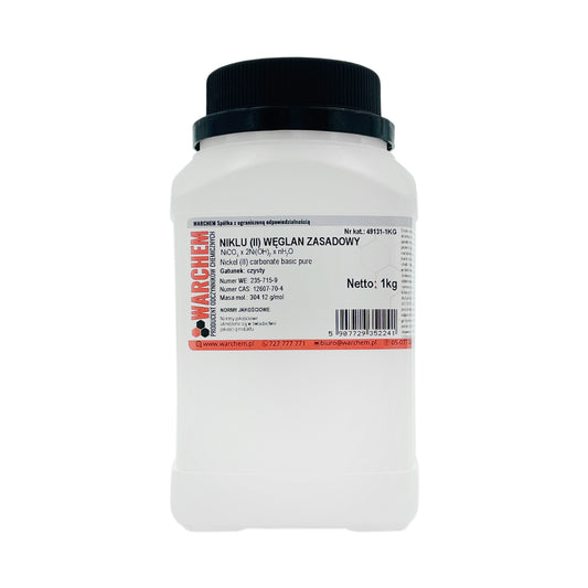 Reines Nickelcarbonat (II) basisches Hydrat, 1 kg, chemisches Pulver, für industrielle und wissenschaftliche Anwendungen