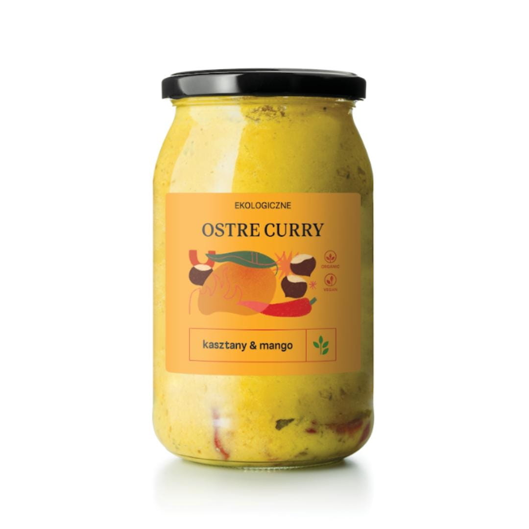 Curry piccante con castagne anami e mango BIO 900 ml - ZAKWASOWNIA