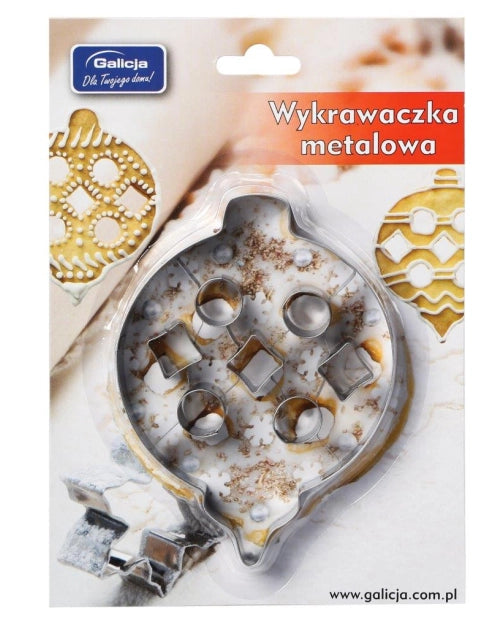 Metallausstecher für Kekse GALICJA Christbaumkugel - Biogo.de