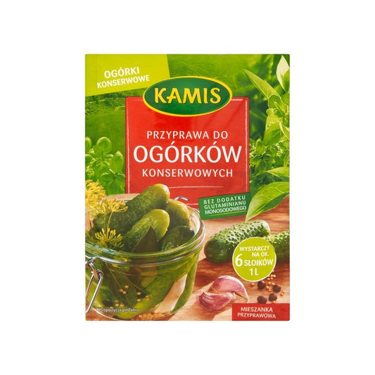 Gewürz für eingelegte Gurken Kamis 35g - Biogo.de