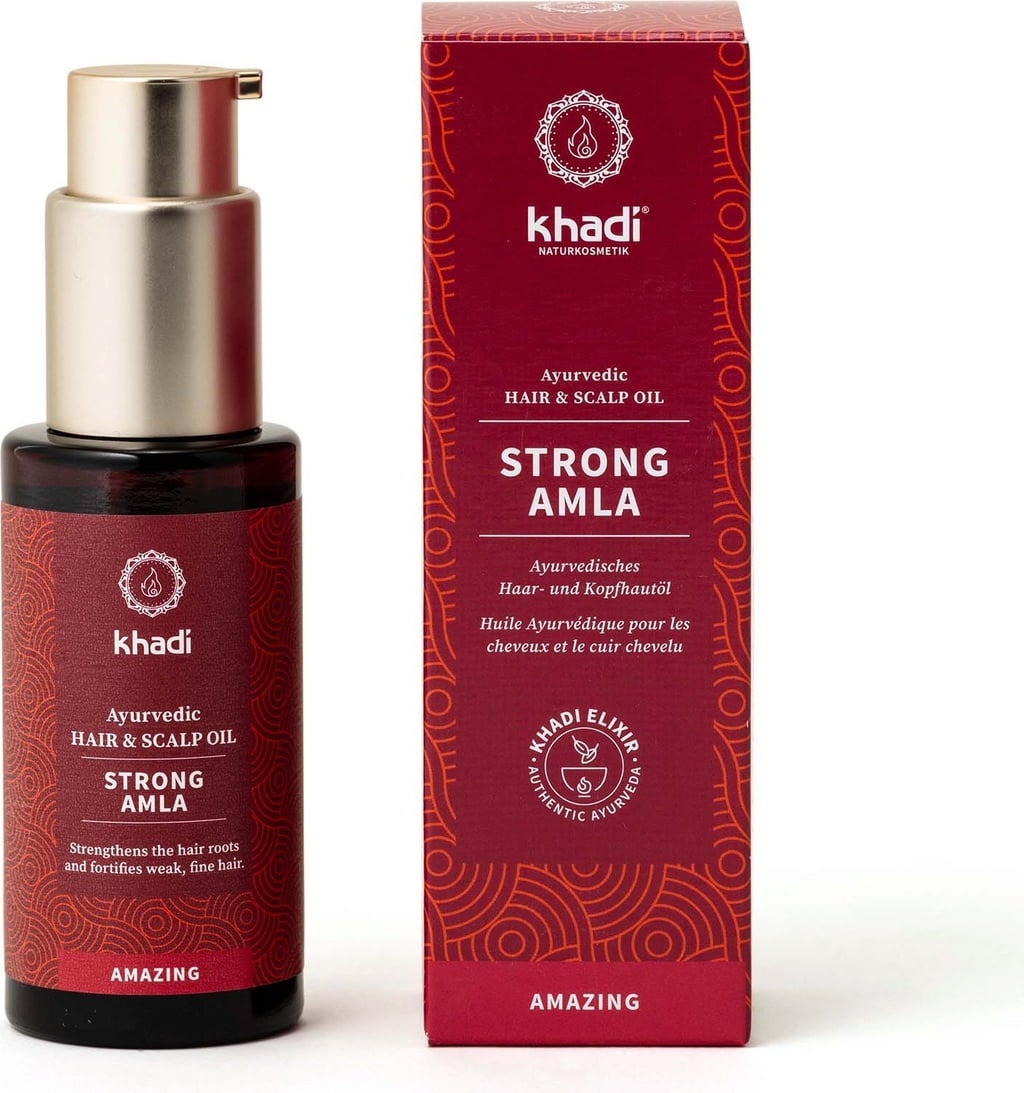 Stärkendes amla KHADI Haaröl - Biogo.de