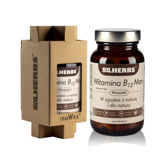SOLHERBS B12 Vitamin Max 60 Kapszula