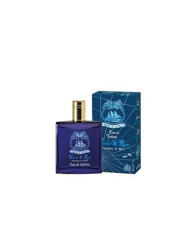 Biogo Vetiver und Rum Aftershave Eau de Toilette, 100 ml, mit aromatischem Duft nach Vetiver und Rum, für Männer
