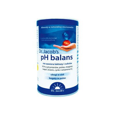 Basisches Pulver PH-Balance von DR. JAKOBS, 300g, feines Pulver in einer Dose, ideal für eine ausgeglichene Körper- und Essensbalance