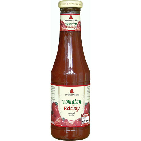 Glutenfreier würziger Ketchup BIO 500 ml - ZWERGENWIESE