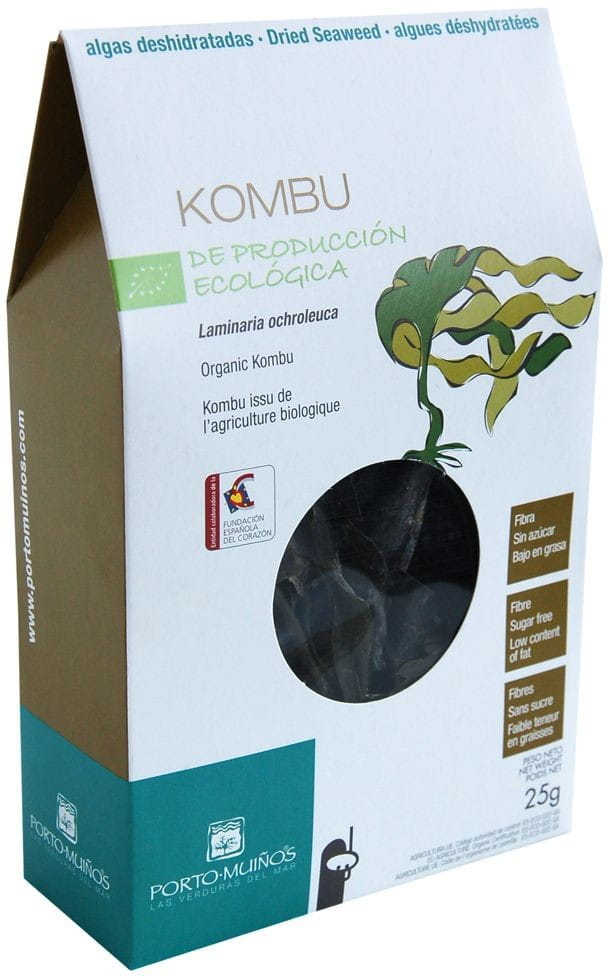 Getrocknete Meeresalgen - Kombu BIO 25 g - PORTO MUINOS Hover Image
