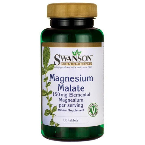 Magnesium-Magnesium-Malat-Malat 60 Tabletten von SWANSON