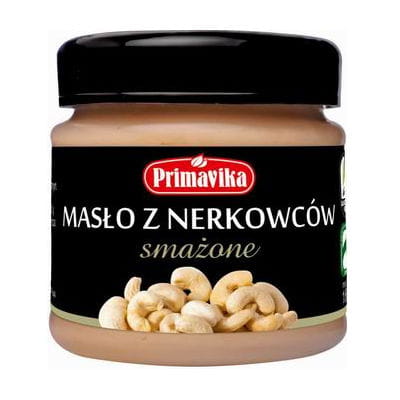 Gebratene Cashew-Erdnussbutter 185g PRIMAVIKA