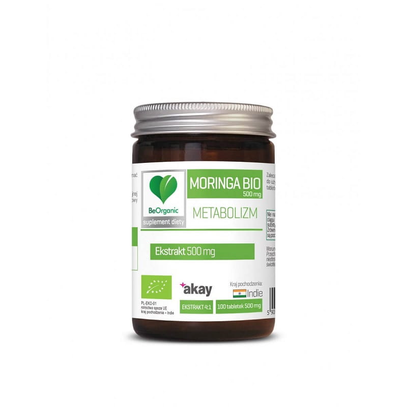 Moringa BIO-Extrakt 500 MG 100 Tabletten beorganic MEDICALINE