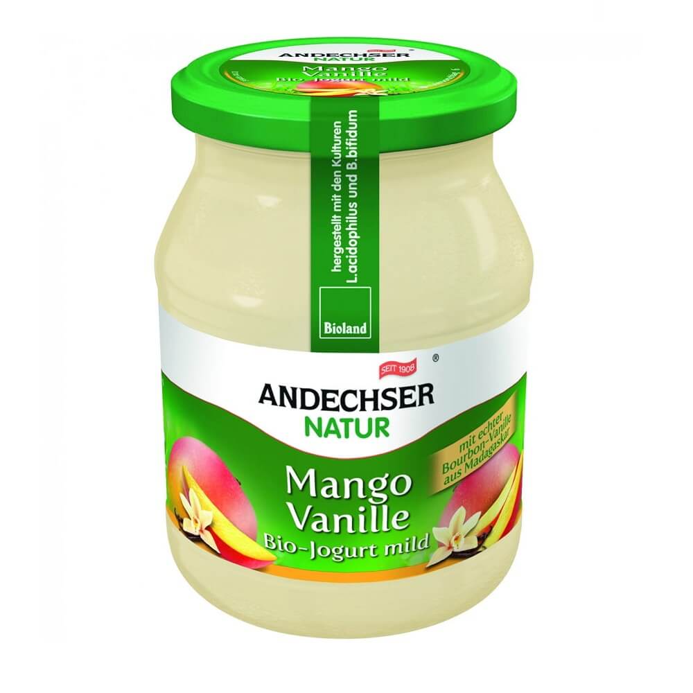 Mango Joghurt Vanille 37% BIO 500 g ANDECHSER NATUR