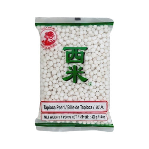 Großes Tapioka-Granulat von MERRE in 400g-Packung, feine weiße Kugeln für Desserts und asiatische Gerichte