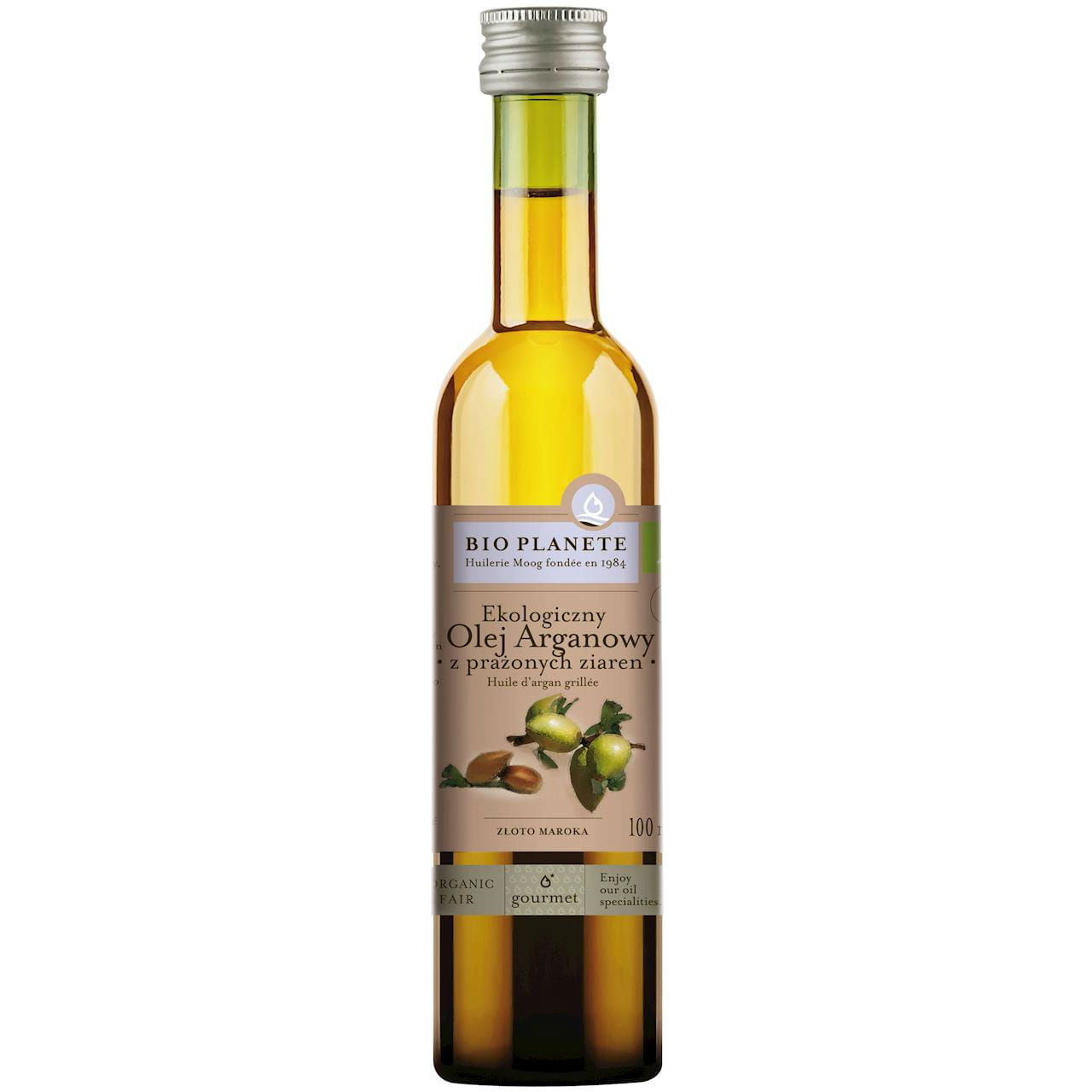 Arganöl (aus gerösteten Körnern) BIO 100 ml - BIO PLANETE Imagem principal do produto